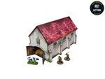 MICRO ART - WW2 NORMANDY COWSHED (28MM)
